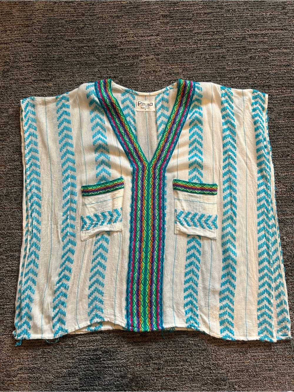 Pitusa Striped Caftan (girls size 8)
